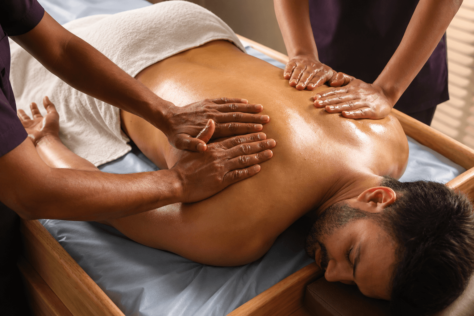 Shiro-abhyanga - Thrapeutic Head Massage